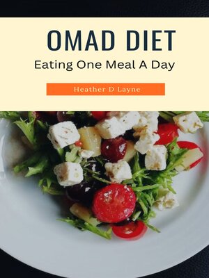 cover image of OMAD DIET EATING ONE MEAL a DAY